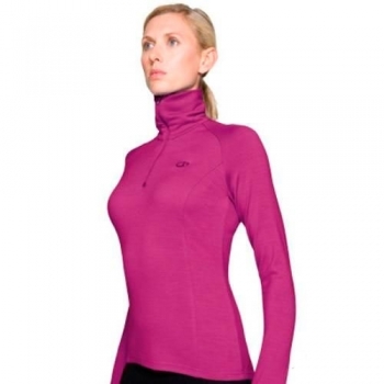 Термокофта Icebreaker Tech Top W BF260 арт. IBF127